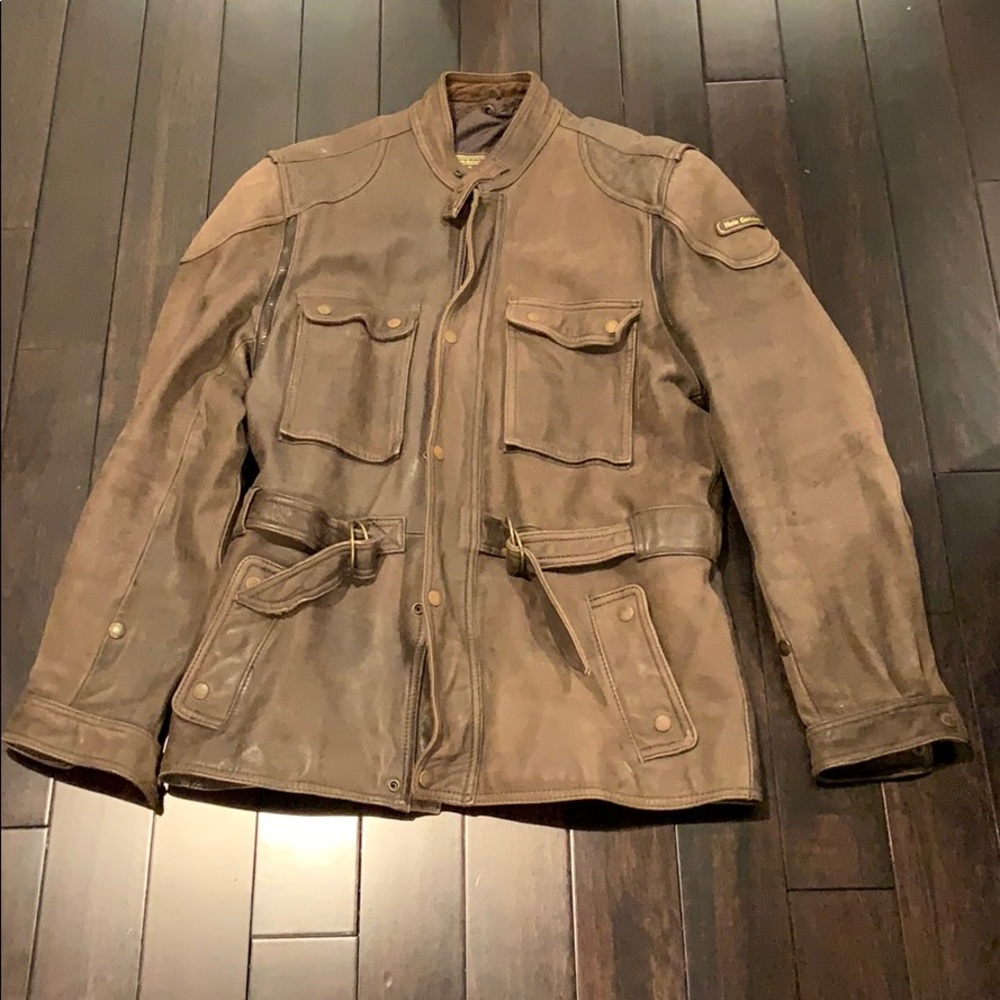 Vintage leather Hein Gericke motorcycle jacket
